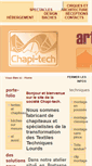 Mobile Screenshot of chapitech.fr